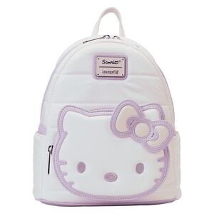 Loungefly‎ Sanrio Hello Kitty Quilted Texture Mini Backpack Exclusive